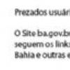 EXTINO DA INSCRIO ESPECIAL NO ESTADO DA BAHIA